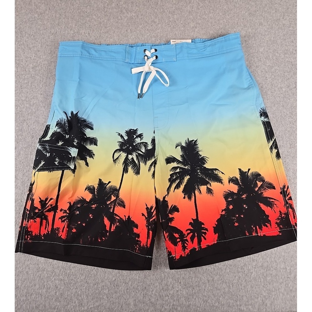 Sonoma Board Shorts Mens Size XL Lined 7"‎ Inseam Swimming Trunks Short NEW